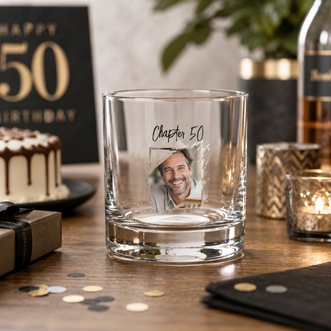 Foto Kapitel 50. Geburtstag Whiskyglas (Von Creator hochgeladen)