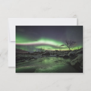 Foto-Karte für Nordlichter