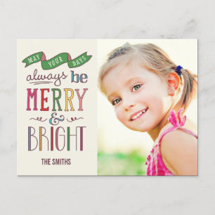 Foto-Karte immer Merliday-Karte Postkarte