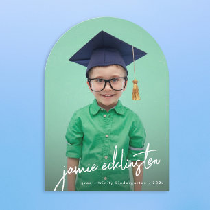 Foto Kindergarten Abschlussbogen Ankündigung
