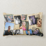 Foto-Kissen in Damaske und Braun individuell einst Lendenkissen<br><div class="desc">Familientaugliches Foto Kissen in Damaske und Braun. Ein tolles,  individuelles Kissen mit Ihrem Foto oder Foto Ihrer Wahl! Einfach hochladen und fertig! Die warmen Brauntöne passen zu jedem Zimmer in Ihrem Zuhause. Feiner Damast gemusterter Hintergrund.</div>