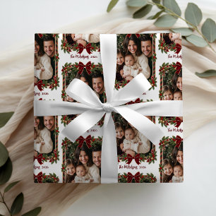 Foto Klassische Karierte Weihnachts-Tartan-Eleganz Geschenkpapier