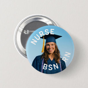 Foto Krankenschwester bsn rn 2¼ Inch Button