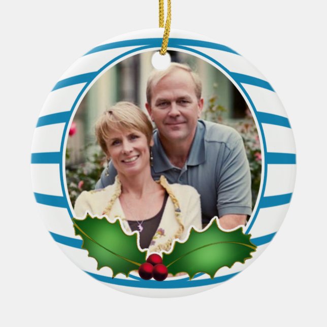 Foto-Kreis-Verzierung Keramikornament (Vorne)