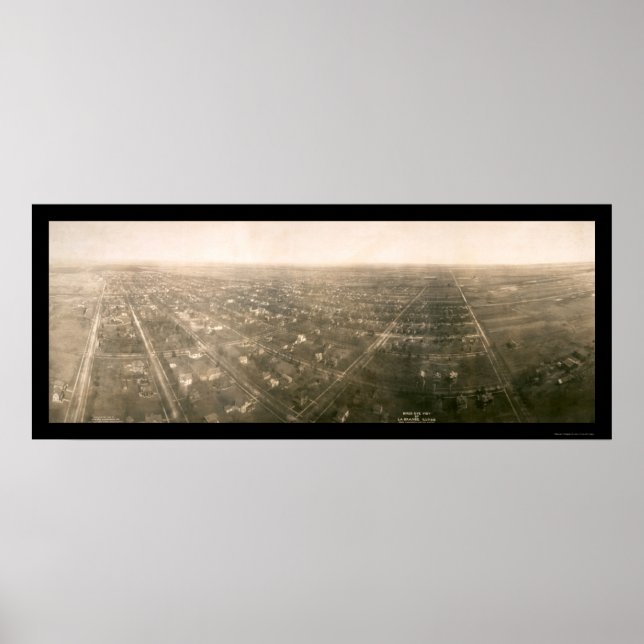 Foto La Grange Illinois 1908 Poster (Vorne)