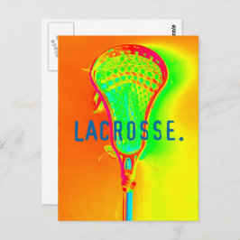 Foto Lacrosse Postkarte