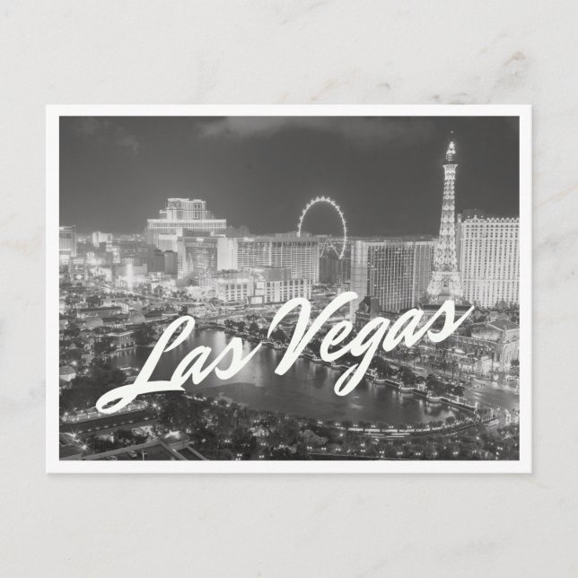 Foto Las Vegas Postkarte (Vorderseite)