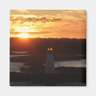 Foto, Leuchtturm, Sonnenaufgang, Halifax Magnet