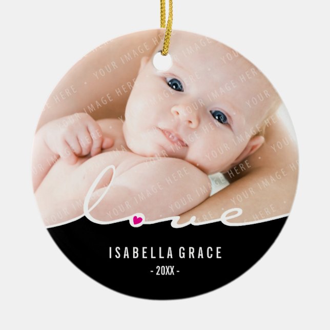 FOTO: Liebe Division 3 Keramik Ornament (Vorne)