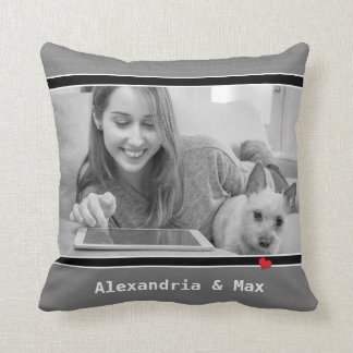 Foto-Liebe für meinen Hund XOXO Kissen