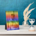 Foto Liebe Rainbow Overlay Fotoplatte<br><div class="desc">Dieses Design ist auch auf anderen Telefonmodellen erhältlich. Wählen Sie Gerätetyp aus, um andere iPhone-, Samsung Galaxy- oder Google-Hüllen zu sehen. Einige Stile können geändert werden, indem Sie Style auswählen, wenn dies eine Option ist. Dieses Design kann in dem Bereich personalisiert werden, der durch das Ändern des Fotos und/oder Textes...</div>