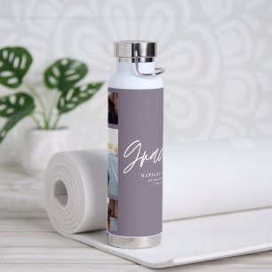 Foto lila Abschluss Drehbuch modern elegant Trinkflasche