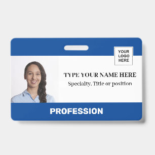 Foto-Logo-Barcode-Name   Personalisierte Mitarbeit Ausweis