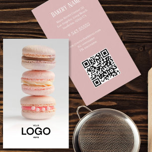 Foto-Logo für Bäckerei - Code Visitenkarte