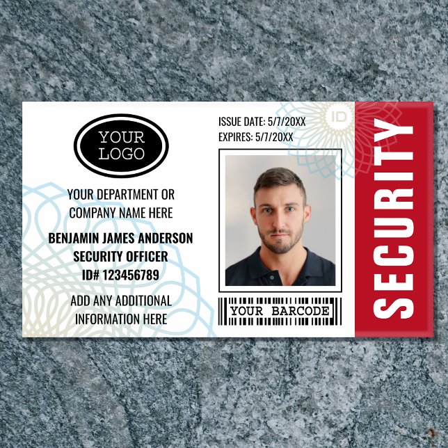 Foto-Logo-Rote Markierung-Abzeichen für den Sicher Namenschild (Von Creator hochgeladen)