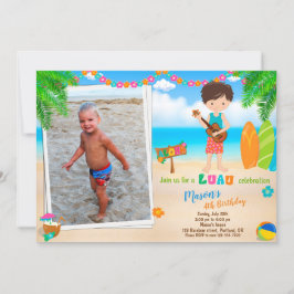Foto Luau Einladung Luau zum Geburtstag