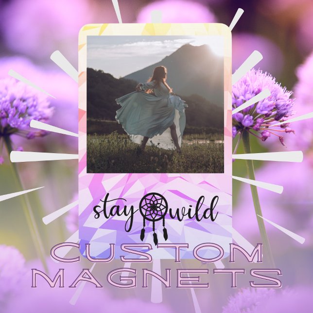 Foto Magnet für einfache Farben Boho Dreamcatcher (Von Creator hochgeladen)