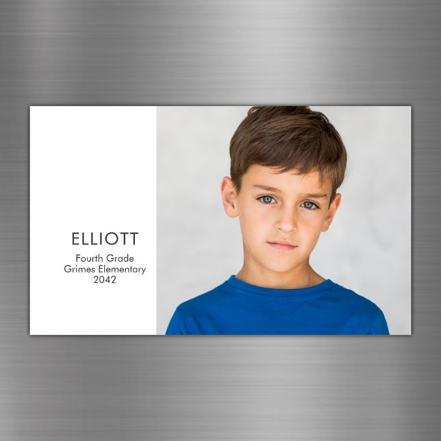 Foto-Magnet für Schuljahr Magnetkarte (Von Creator hochgeladen)