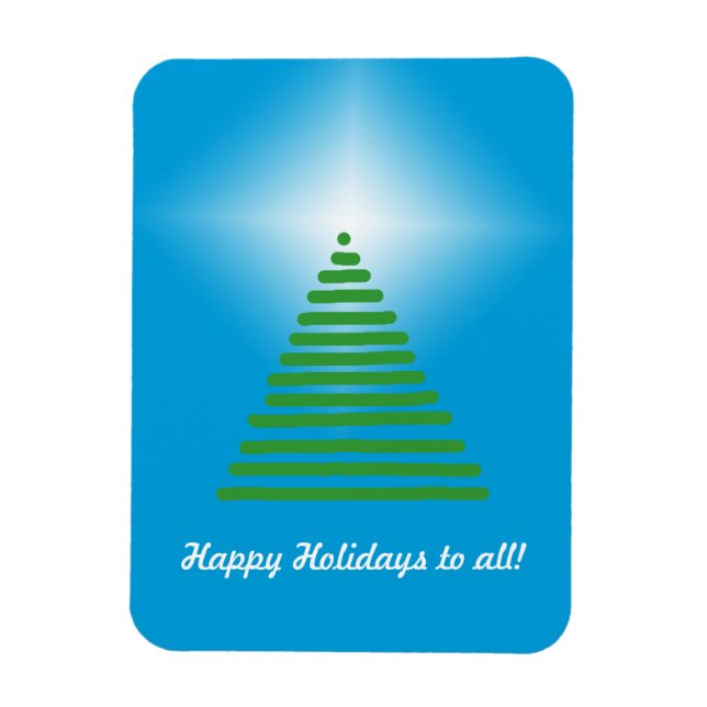 Foto Magnet - Happy Holidays (Vertikal)