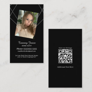 Foto-Makler-Home-Agent-Minimalist Visitenkarte