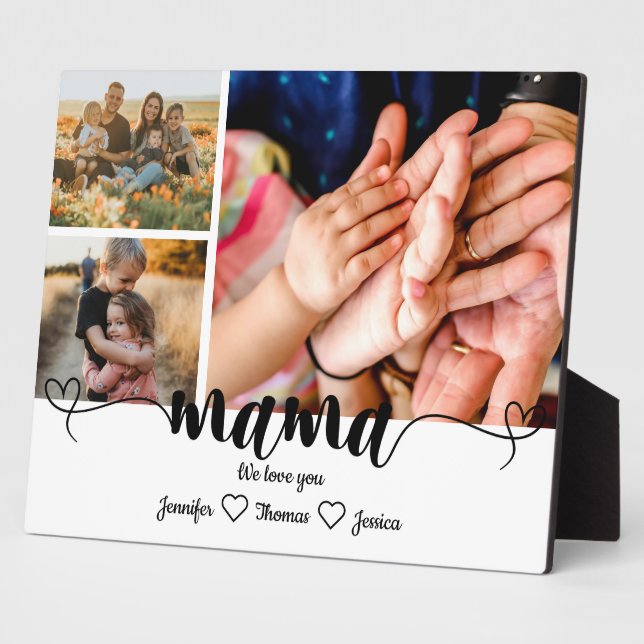 Foto Mama wir Liebe Sie Fotoplatte (Seite)