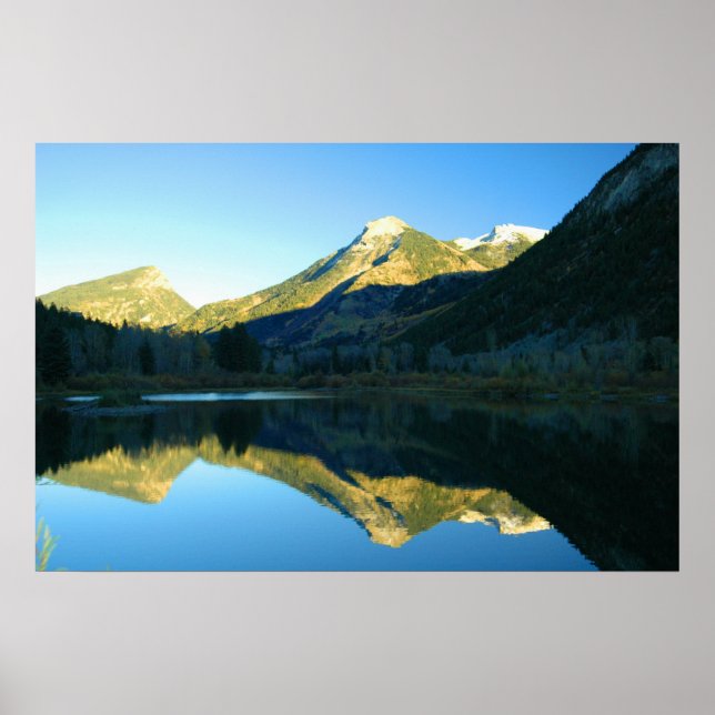 FOTO MARBLE SEE REFLECTION POSTER (Vorne)