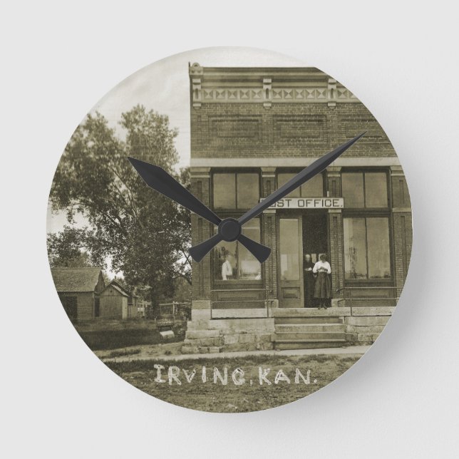 FOTO MARSHALL LANDKREIS KS RUNDE WANDUHR (Vorderseite)