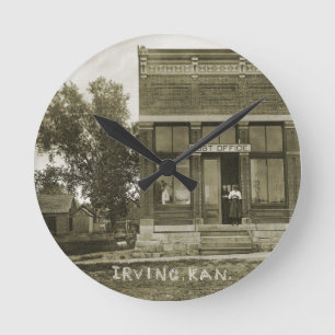 FOTO MARSHALL LANDKREIS KS RUNDE WANDUHR