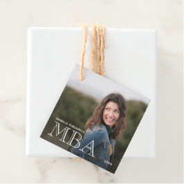 Foto MBA Grad Abschluss Geschenkanhänger