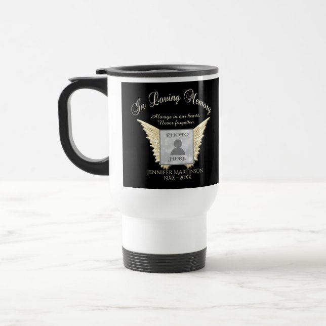 Foto-Memorial Reisebecher (Links)