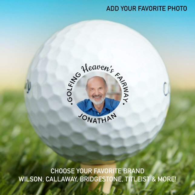 Foto-Memorial zum Golfing Heaven's Fairway Keepake Golfball (Von Creator hochgeladen)