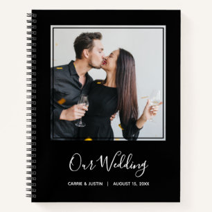 Foto Message Wedding Guest Book Notizbuch