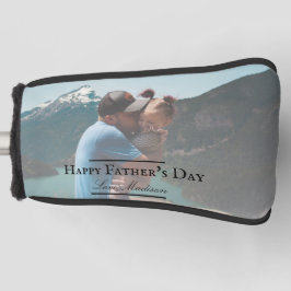 Foto Minimalistisch Vatertag Golf Headcover