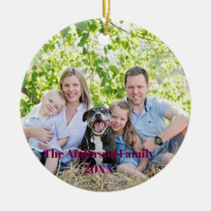 Foto mit Vollabdeckung Benutzerdefinierter weißer Keramik Ornament