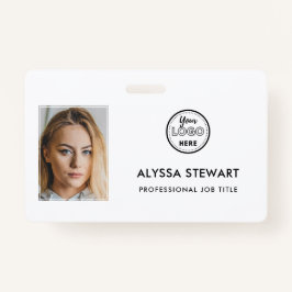 Foto Mitarbeiter Business-ID Name des weißen Perso Ausweis