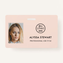 Foto Mitarbeiter Business-ID Roush rosa Personalna Ausweis