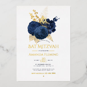 Foto Mitzvah Folieneinladung