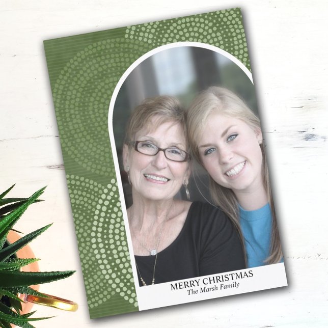 Foto Moderne Bogen Frohe Weihnachten Abstrakte Kre (Von Creator hochgeladen)