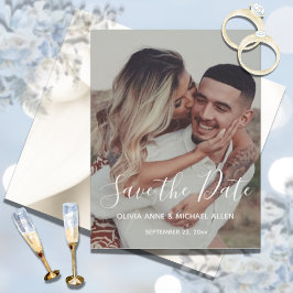 Foto Moderne Hochzeit rettet das Datum