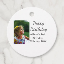 Foto Moderner Klassiker hinzufügen Name Datum Gebu Geschenkanhänger