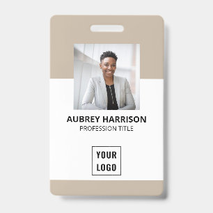 Foto modernes Unternehmen professionell Ausweis