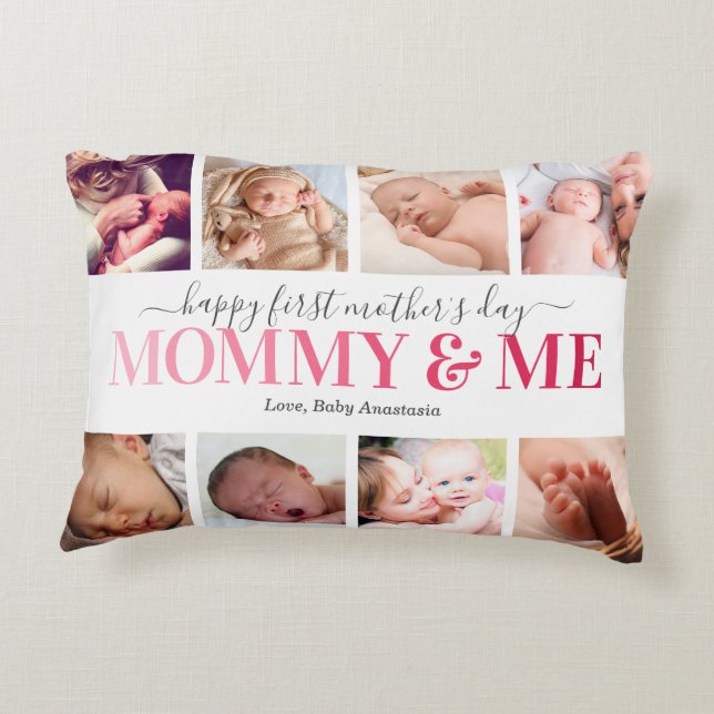 Foto Mommy & Me Dekokissen (Rückseite)
