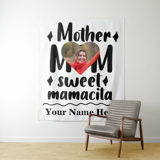 Foto Muttermilch Mama Mamacita Wandteppich (Beispiel)