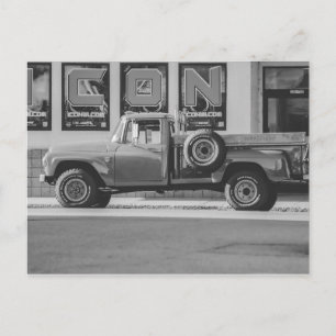 Foto-Nachdruck Amerikanischer Pickup-Truck Postkarte