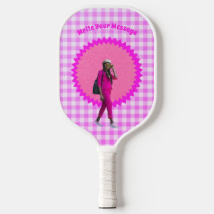 Foto-Nachrichtengrippe Pickleball Schläger