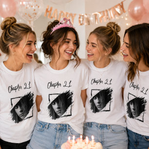 Foto-Name 21. Geburtstag T-Shirt