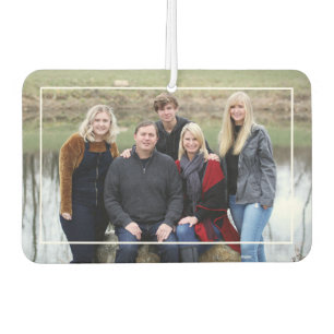 Foto-Name der benutzerdefinierten Familie Rustic W Autolufterfrischer