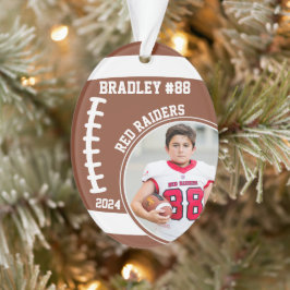 Foto Name des Fußballspielers Keepake #88 Ornament