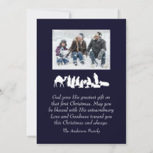 Foto Nativity Bible Verse Christliche Weihnachten