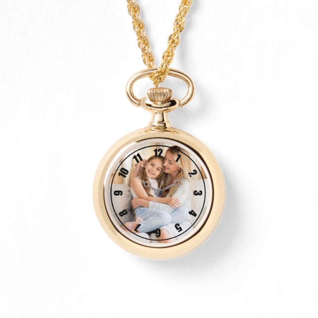 Foto Necklace Watch Armbanduhr (Vorderseite)